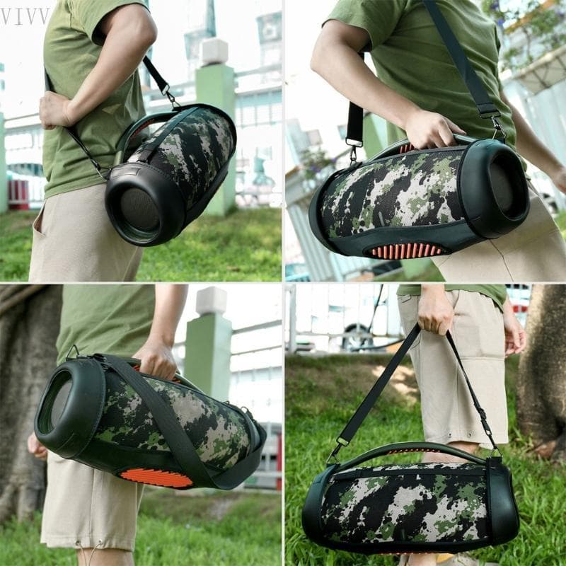 Vivvv Alto-Falante Carrying Caso Caixa Armazenamento Para Boombox 3 Travel Bag Holder