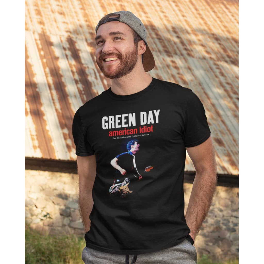 Camiseta Algodão Band Rock And Roll Green Day Amer  Dark Dtf