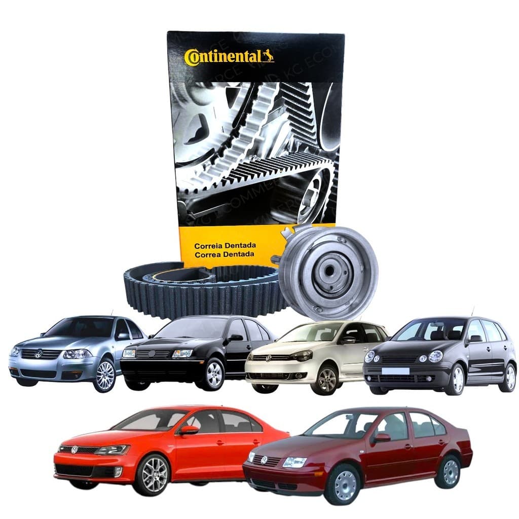 Kit Correia Dentada + Tensor Bora Jetta Polo 2.0 8v