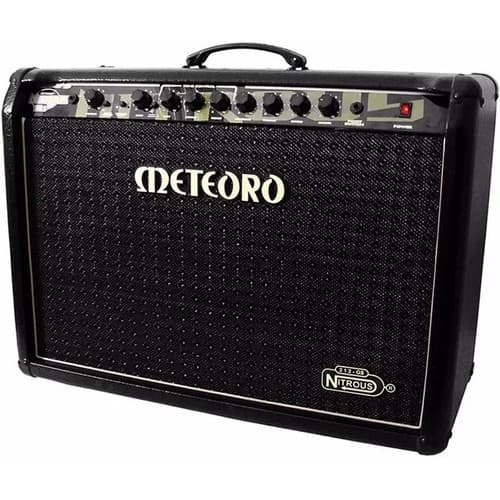 Cubo Amplificador Combo Guitarra Meteoro Nitrous Gs160 160w Cor Preto