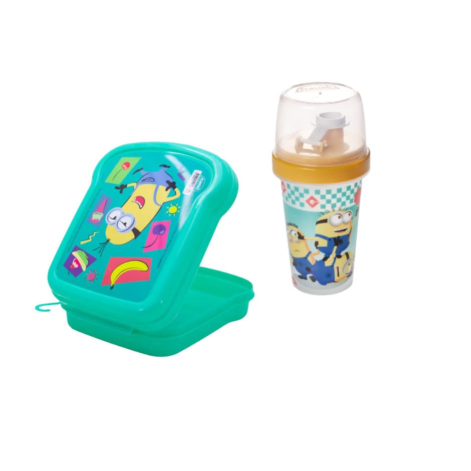 Kit Minions Sanduicheira + Mini Shakeira 320ml – Meu Malvado Favorito