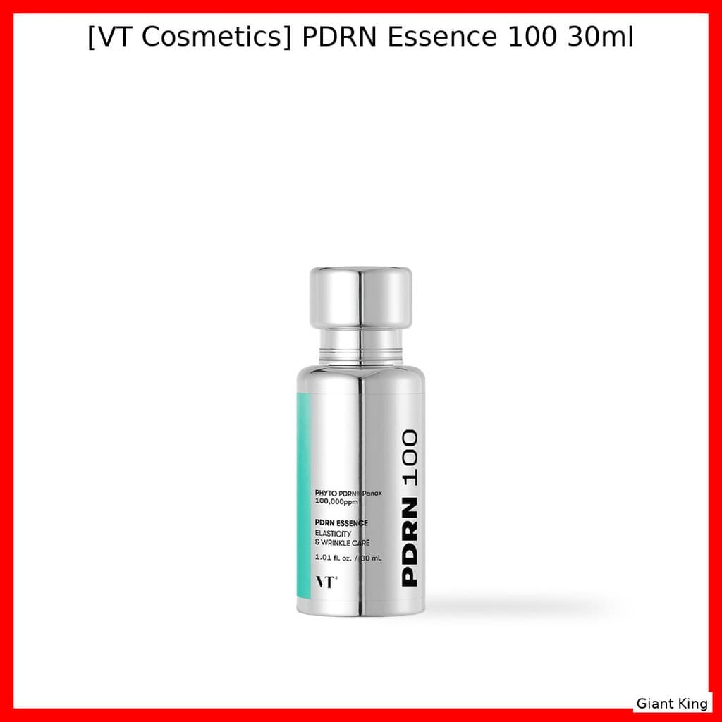[VT Cosmetics] PDRN Essence 100 30ml/Essência Coreana/Brilho Jovem/100 % Autêntico Da Giant King