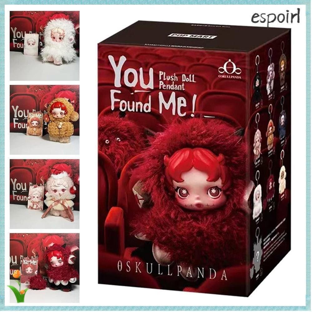 Caixa Skullpanda ESPOIR, Boneco de Pelúcia You Found Me, Caixa de Pendente de Figura de Anime