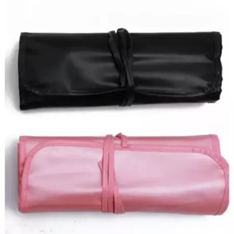 KIT24 Bolsa portátil de armazenamento de maquiagem em PU para artistas(FT)