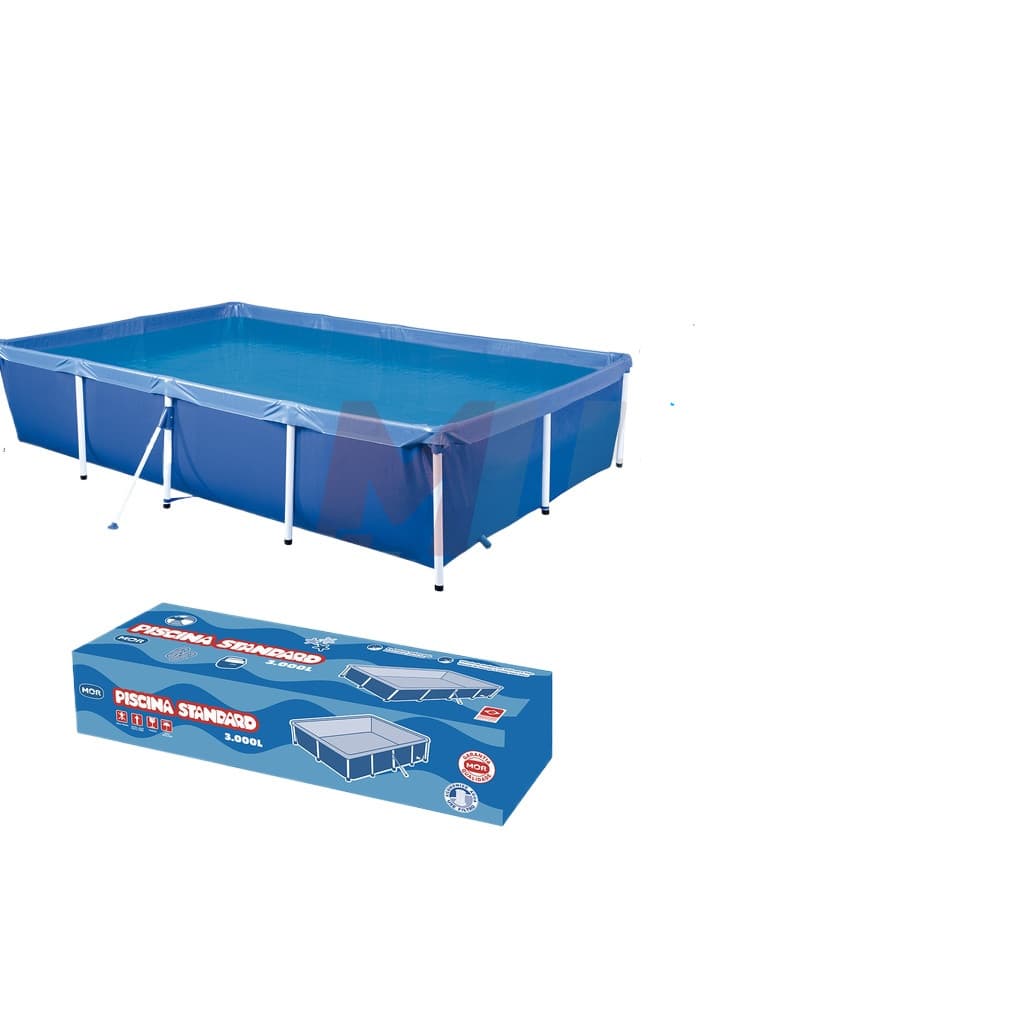Piscina Estrutural Mor 400 1000 2000 ou 3000 Litros Armação de Aço Lona PVC Escolha o Tamanho