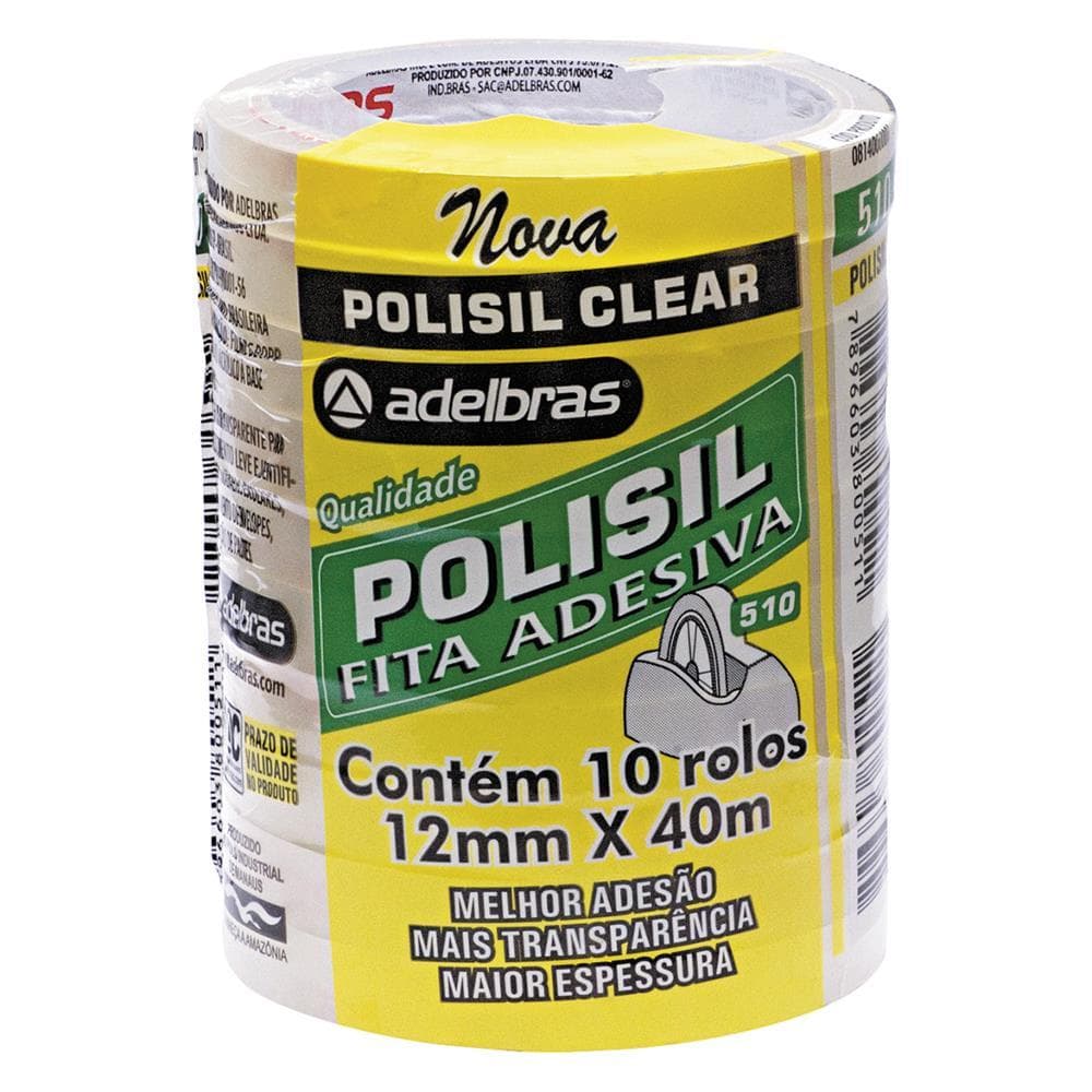 FITA DUREX 12X40 ADELBRAS