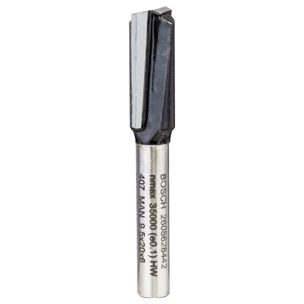 2608628442 4 FRESA PARALELA DUPLA 9,5MM HASTE 6MM BOSCH