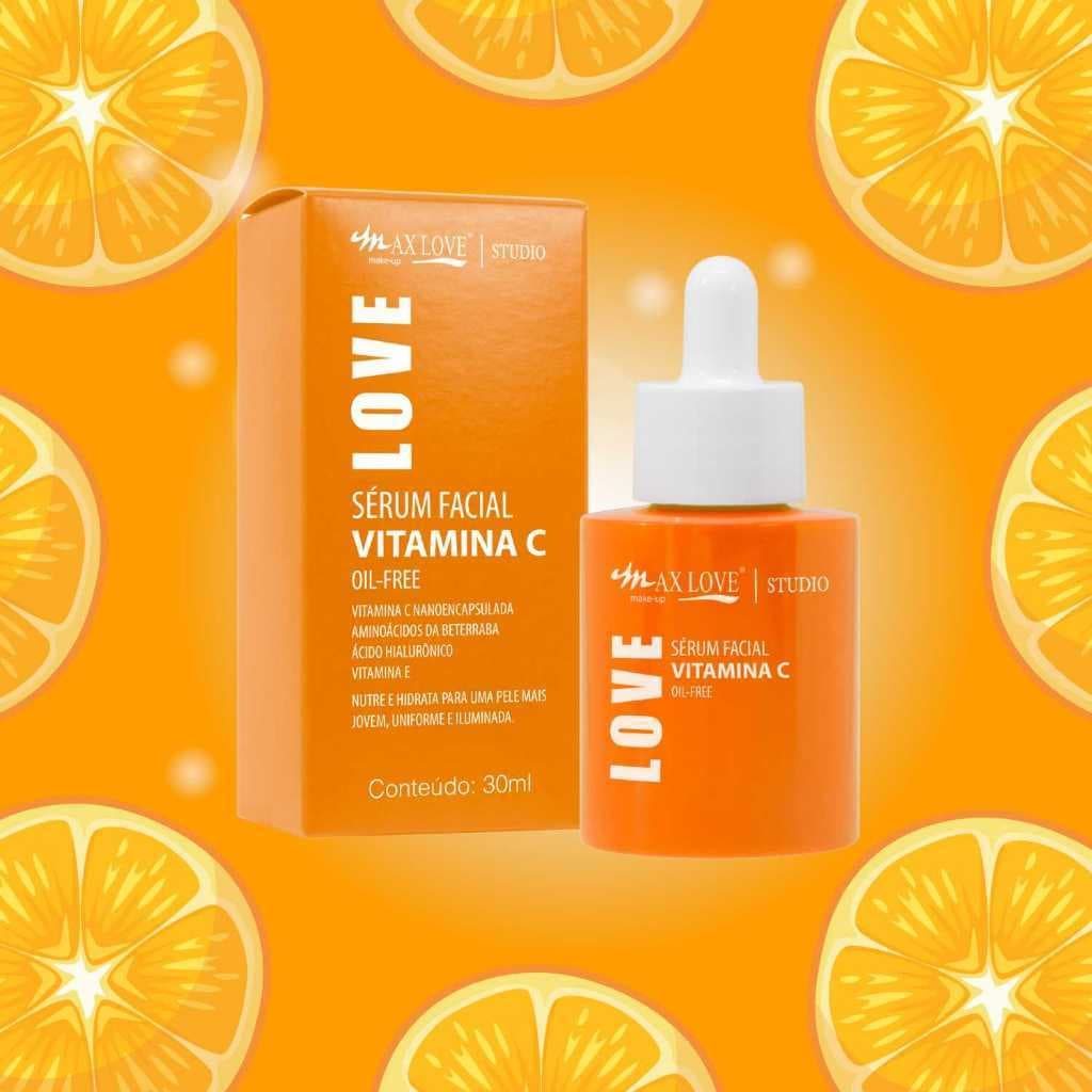 SÉRUM VITAMINA C — ILUMINA, UNIFORMIZA E COMBATE SINAIS DO TEMPO - Max Love