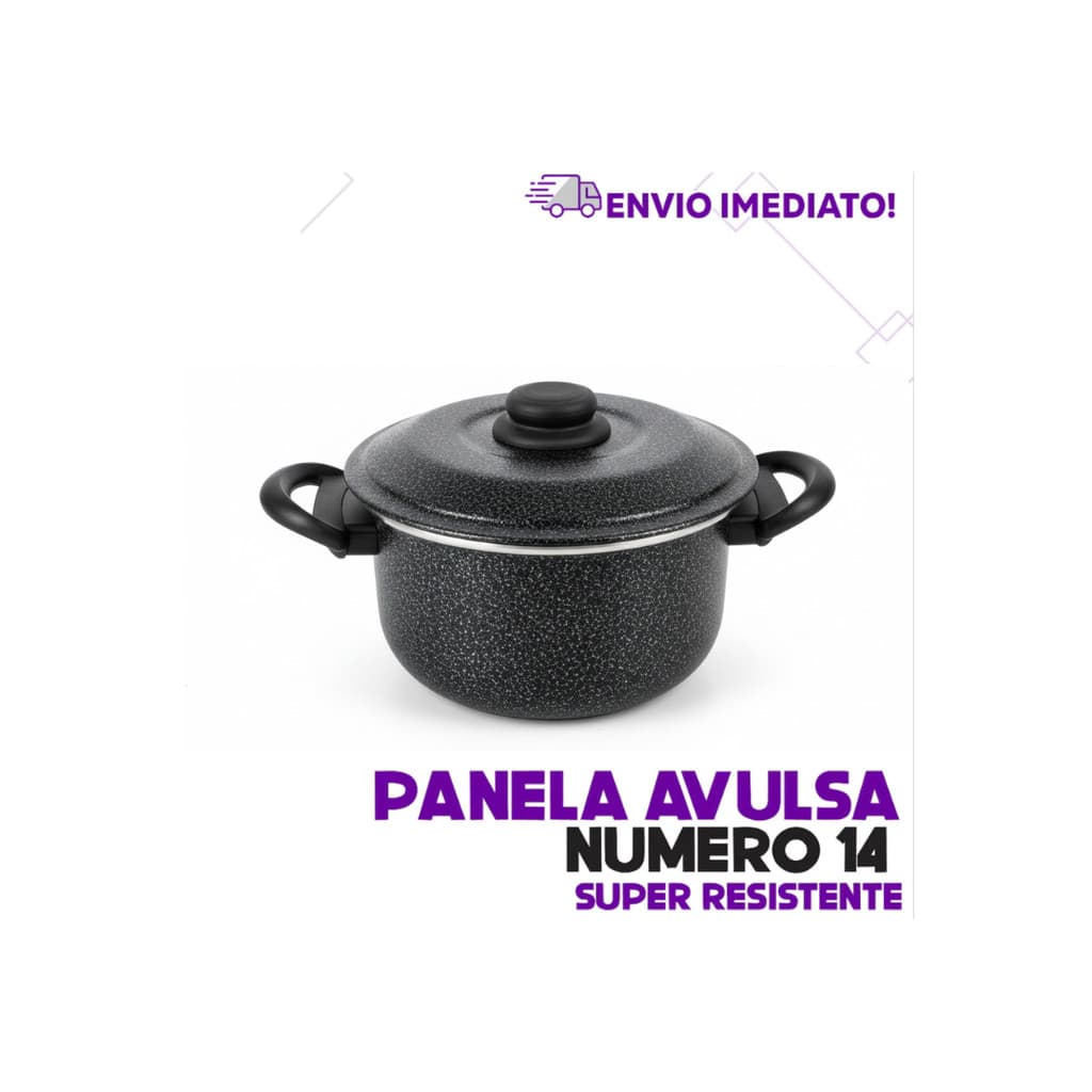 Caçarola Craquelada Numero Tamanhos variados 18Nº 16Nº 14Nº