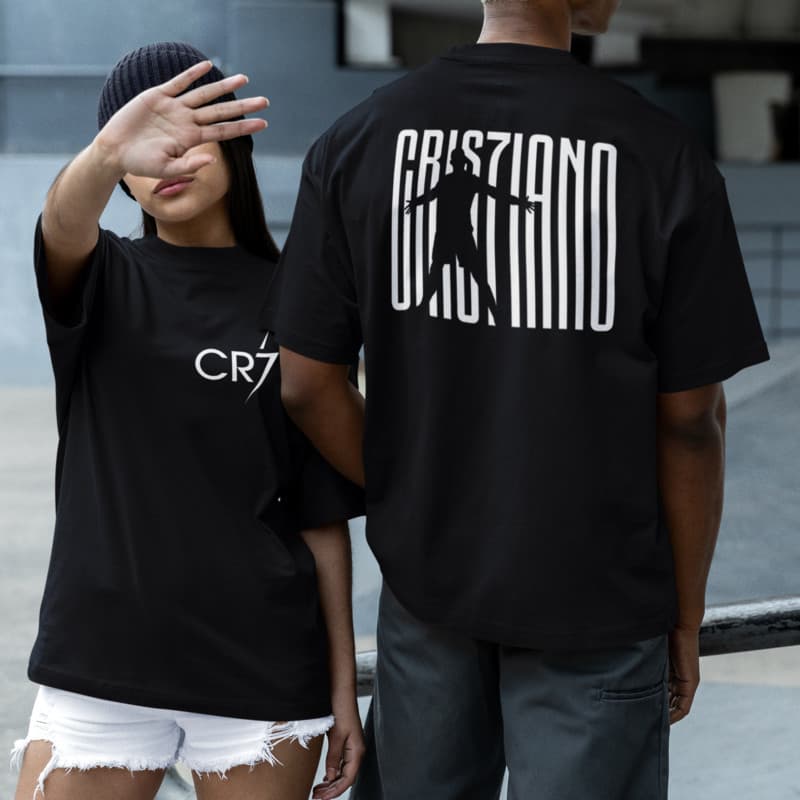 Camiseta Cristiano Ronaldo Cr7 Unissex Streetwear Camisa Lançamento 2026 Envio Imediato 100% Algodão