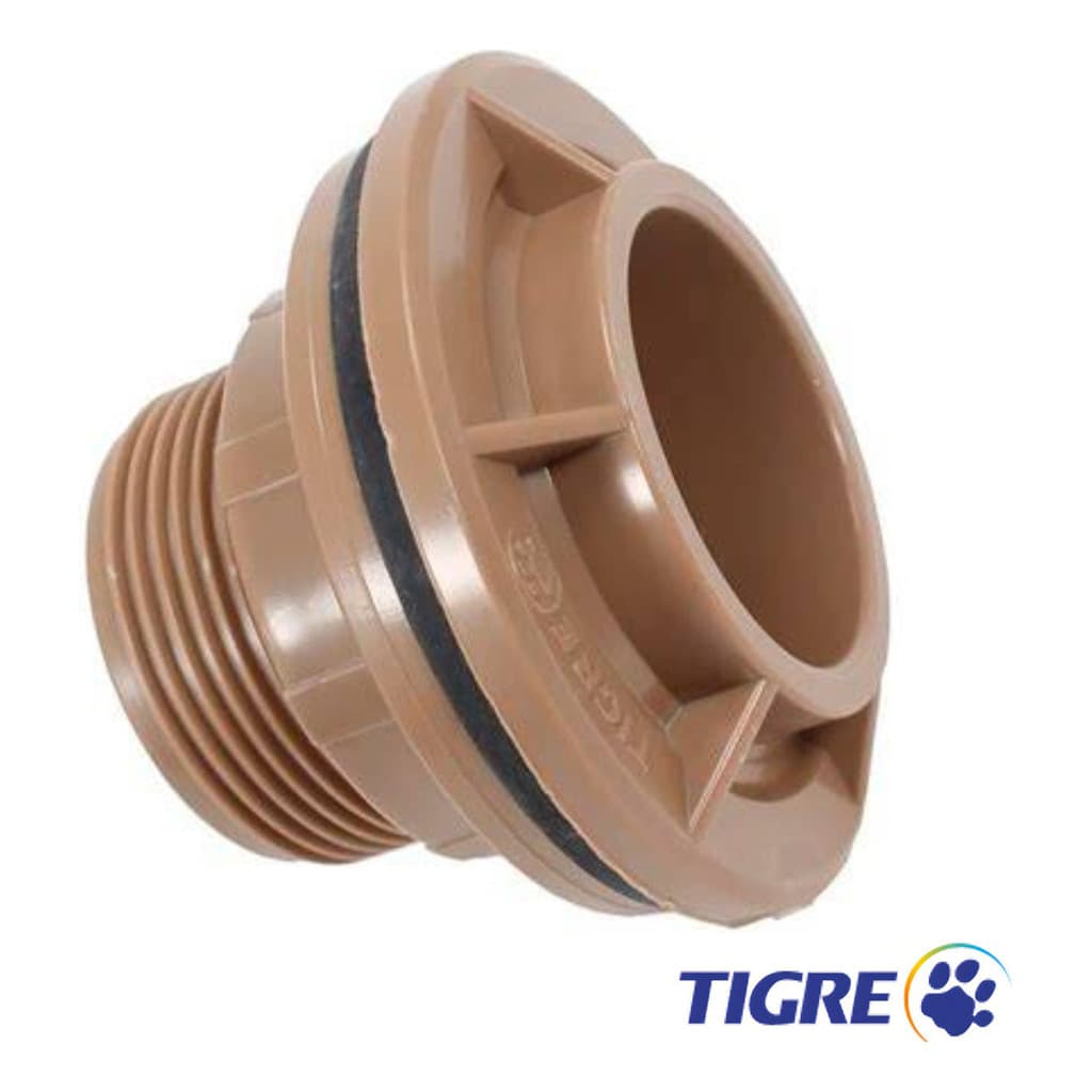Adaptador Flange 50 X 1. 1/2'' Tigre Para Caixa D' Água