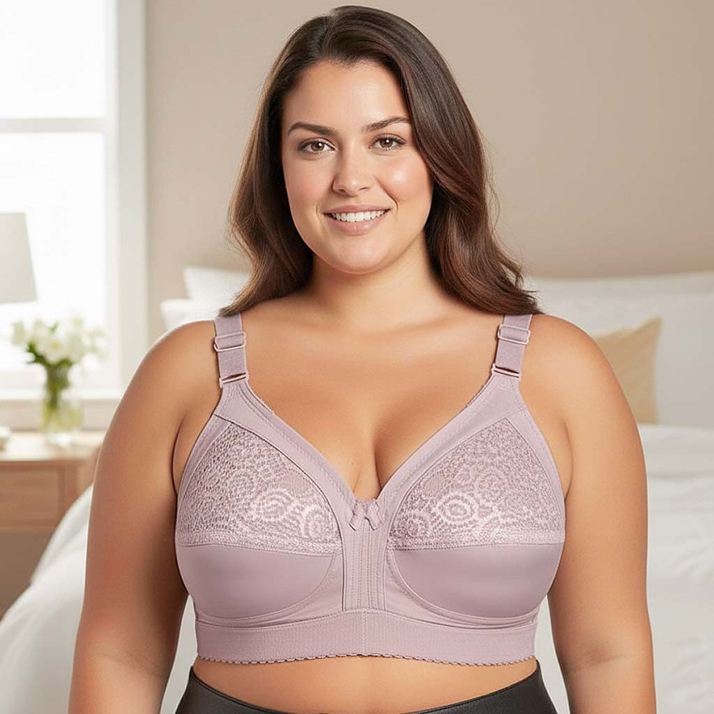 Kit 3 Sutiã Reforçado Plus Size Conforto Forrados Soutien Alça Larga 42 ao 56