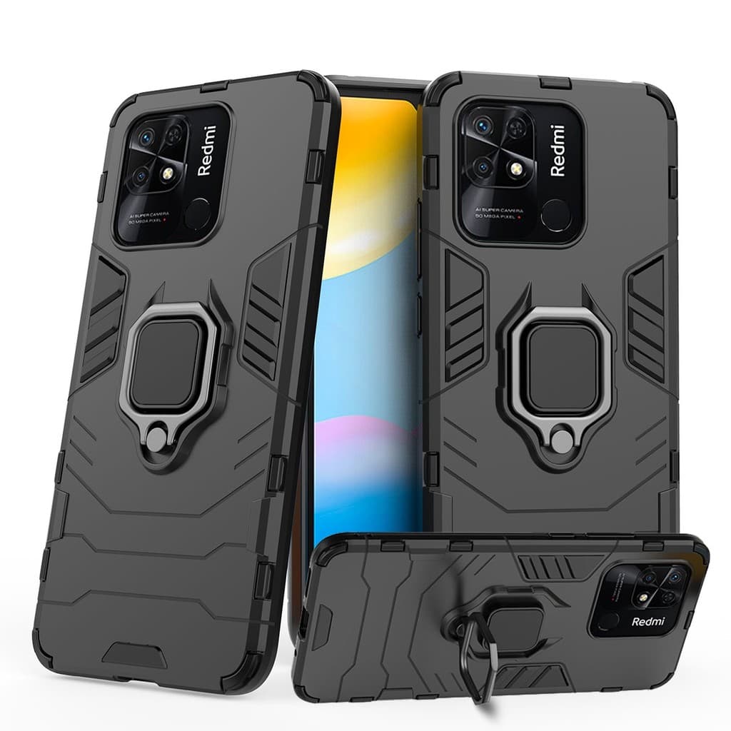 Capa P/ Redmi 10C - Militar Protetora Anti Impacto Queda Armadura Resistente Capinha Case