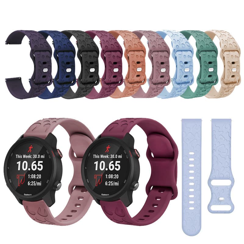 Para Garmin venu 4 3 2 Plus Vivoactive 6 5 Forerunner 570 970 645 245 55 158 165 255 265 Música Gravada Pulseira De sili