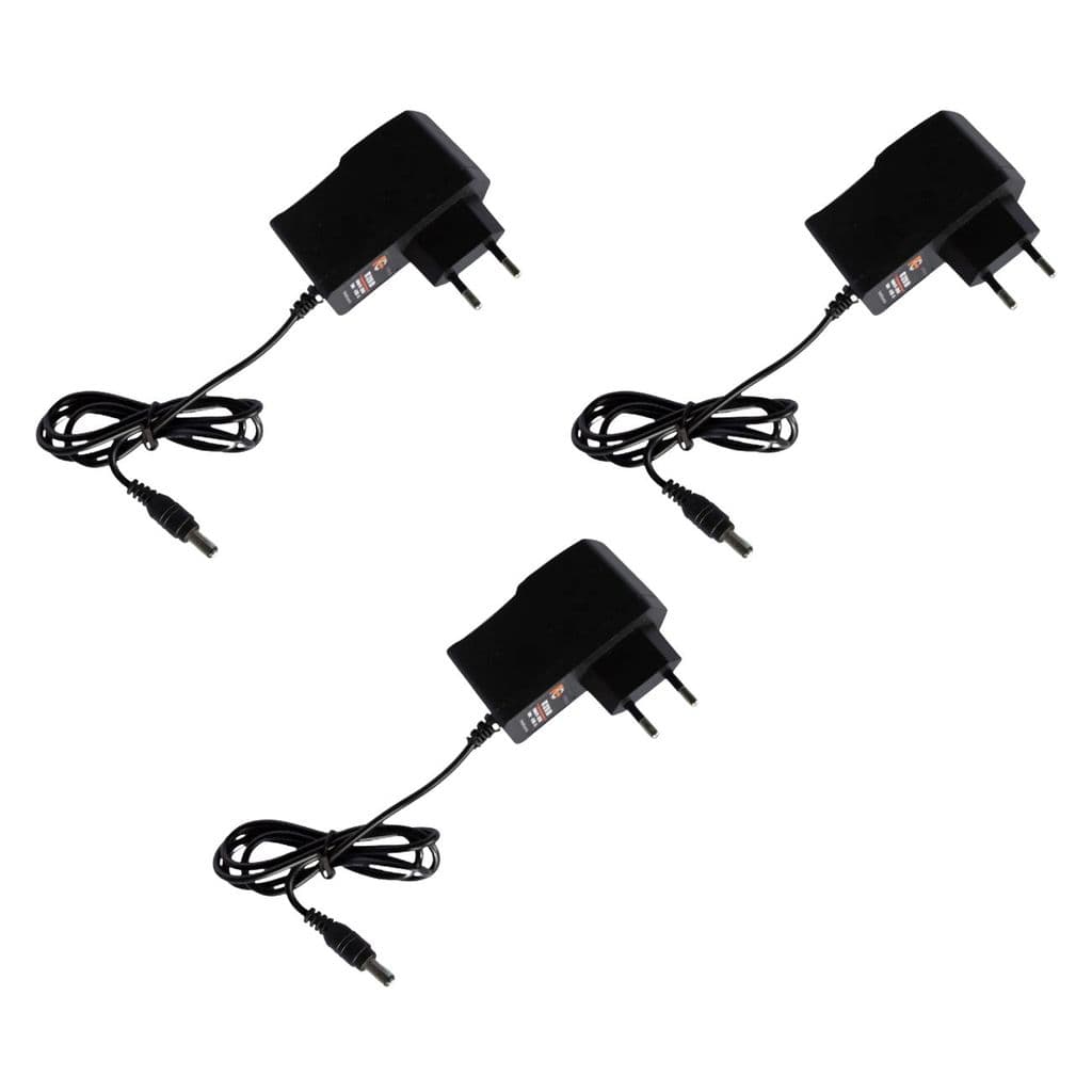 Kit 3 Fontes Chaveadas 12V 1A FC P4 Bivolt Automático p CFTV