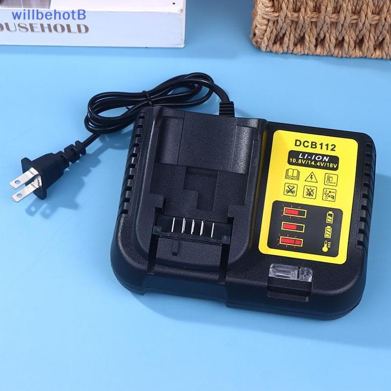 [WillbehotB] Peças De Acessórios Para Ferramentas Elétricas Carregador 18V 20V DCB120 DCB140 DCB183 DCB206 DCB609 DCB112