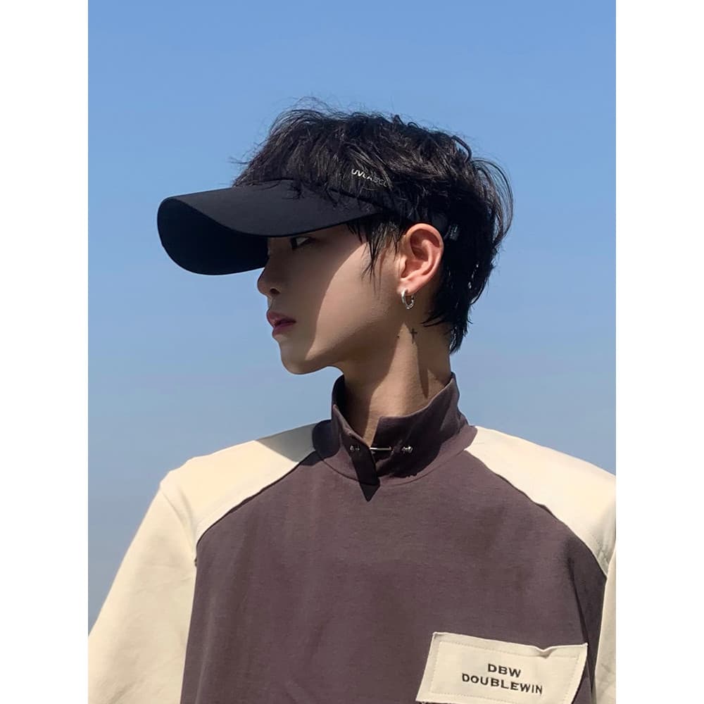 Japão Muji protetor solar chapéu masculino feminino chapéu de sol Anti-ultravioleta oco topo esportes ao ar livre pesca