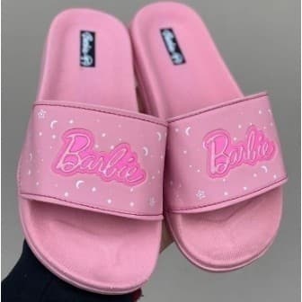 Chinelo Infantil e Adulto Slide  Slide Barbie Feminino