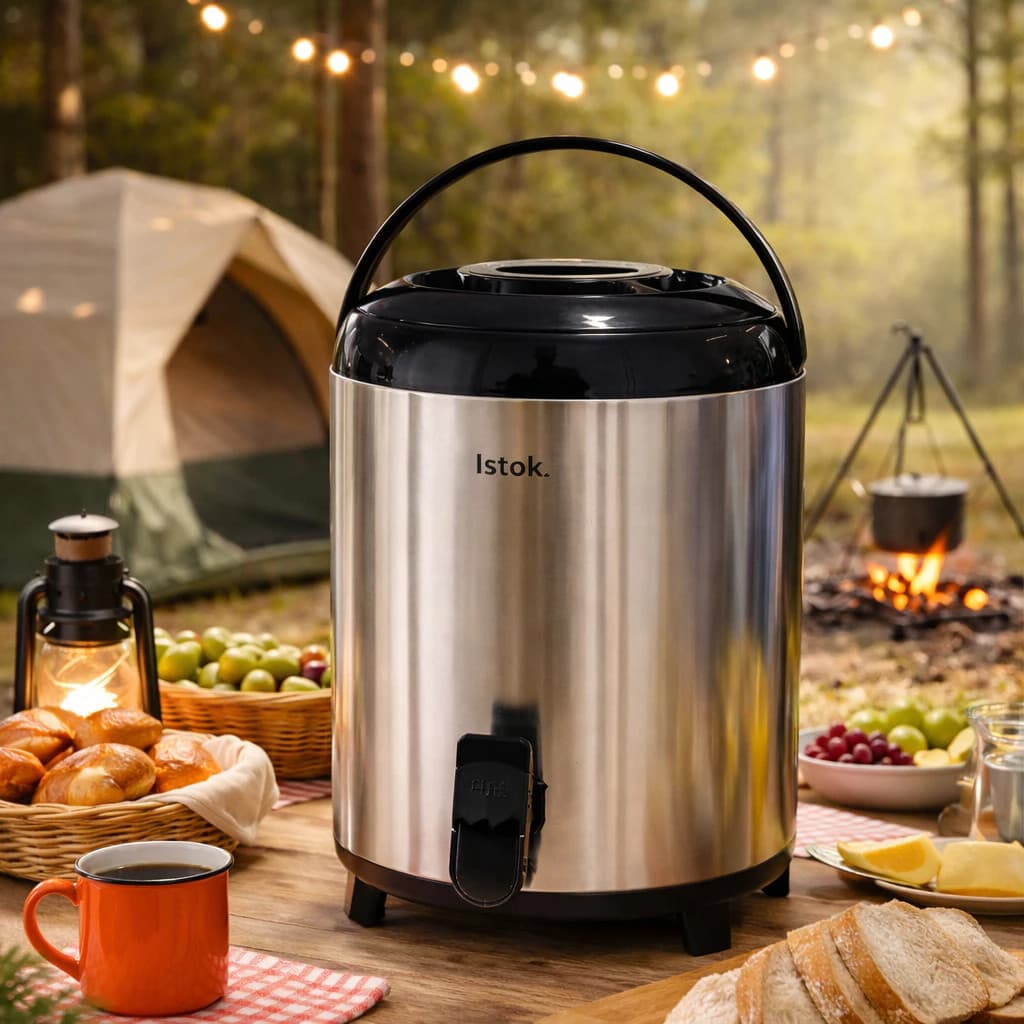 Botijão Térmico Inox Garrafa Conserva Bebidas Quentes Café Chá Leite Mantém
