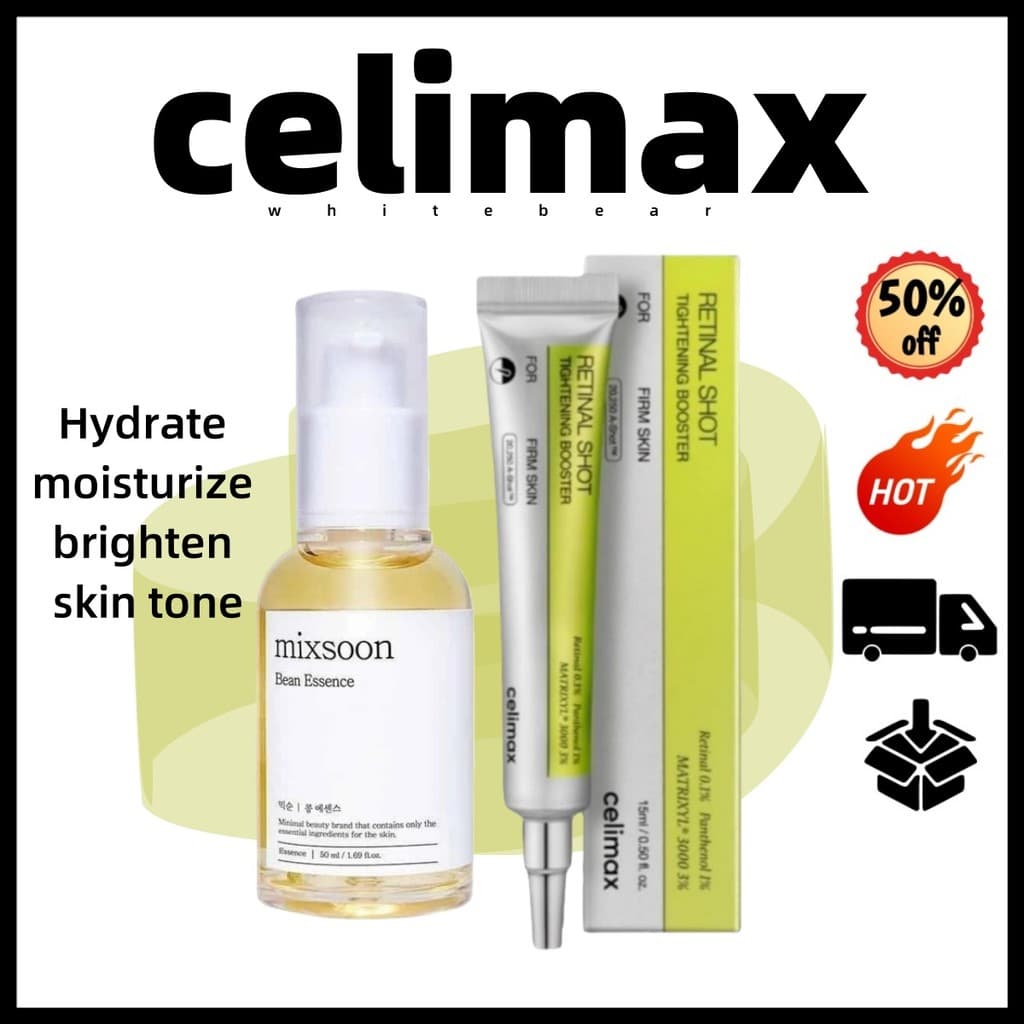 5.5celimax À Prova De Combate Retinal + Essência De Feijão Misto | Hidratação , Calmante , Antienvelhecimento