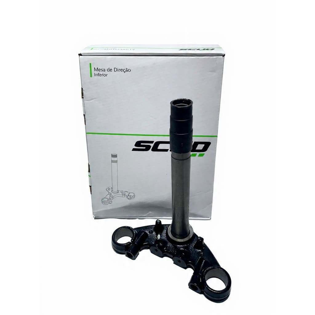 COLUNA MESA DE DIRECAO INFERIOR SCUD FACTOR 125 2009 A 2016