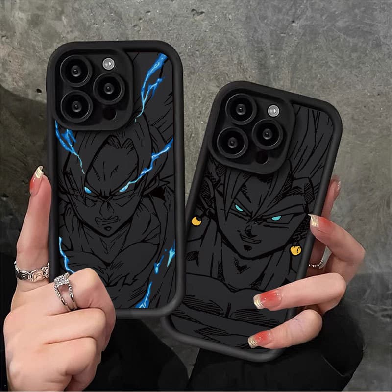 Capa Para Samsung S24 Ultra S24 Plus S23 FE S20 S22Ultra S21 A17 A07 A55 A10 A51 A71 A72 SoftCase Dragon Ball Doces