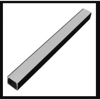 Perfil Alumínio Sobrepor 3010 Preto 1 Metro para Fita LED
