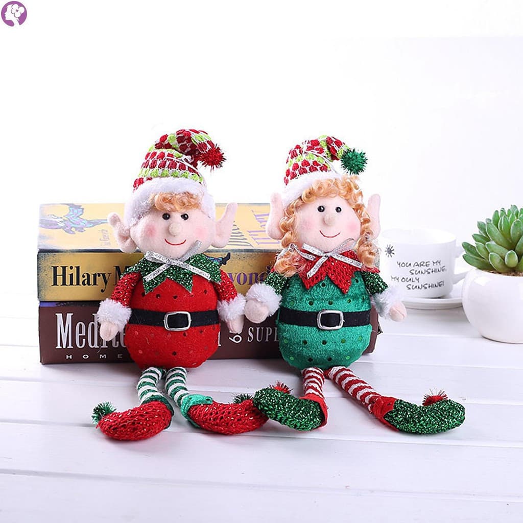 Bonecos ELF De Natal Para Crianças – Enfeites De Decoração Casa De Meninos E Meninas