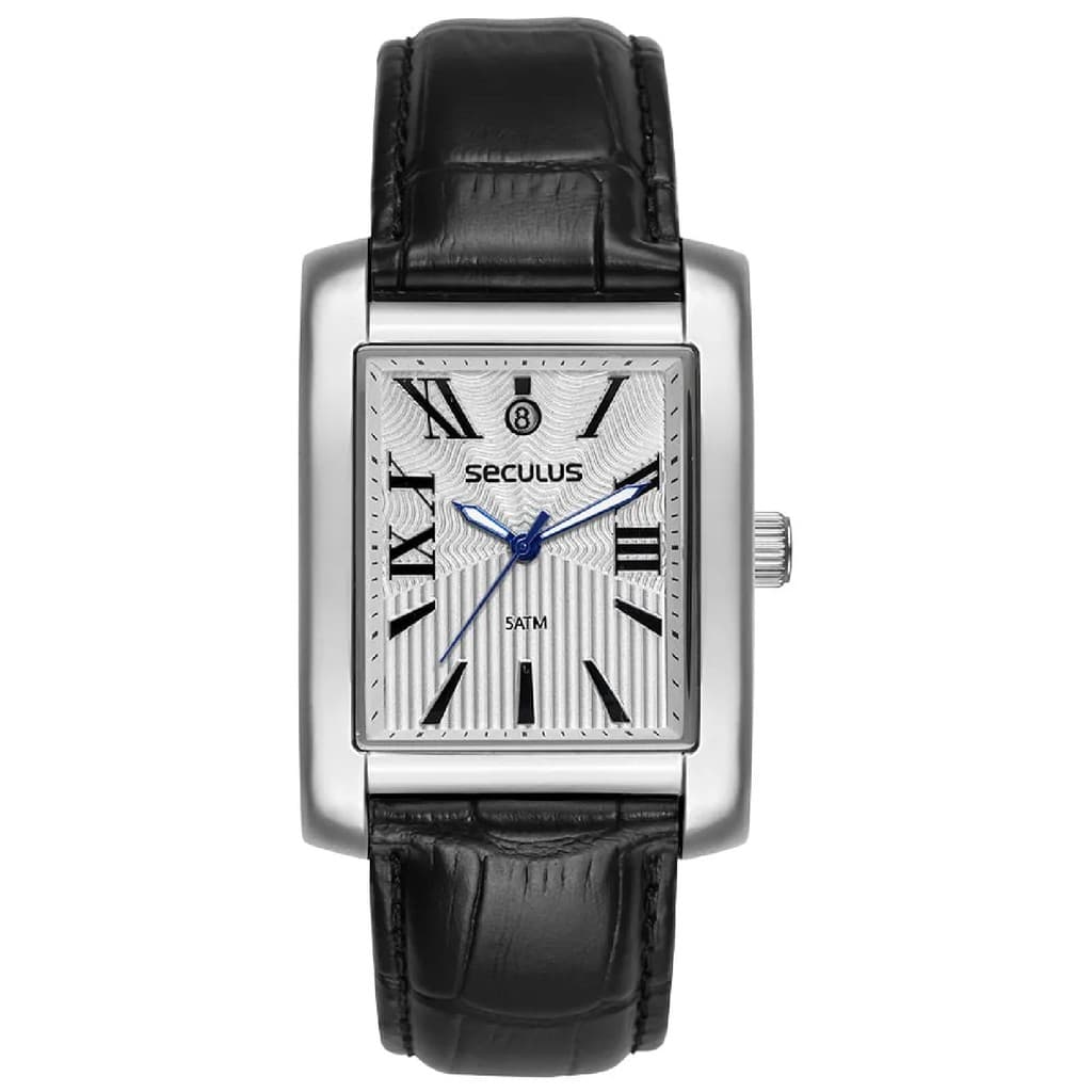 Relógio Seculus 23744G0SVNC1 Couro