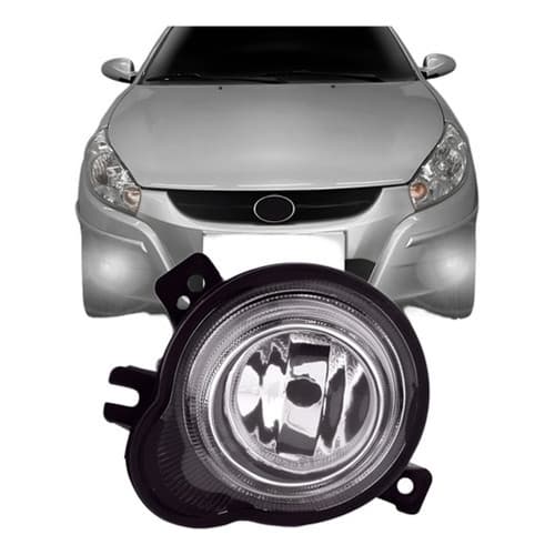 Farol Milha Auxiliar Jac J3 2010 2011 2012 2013 Hatch Sedan