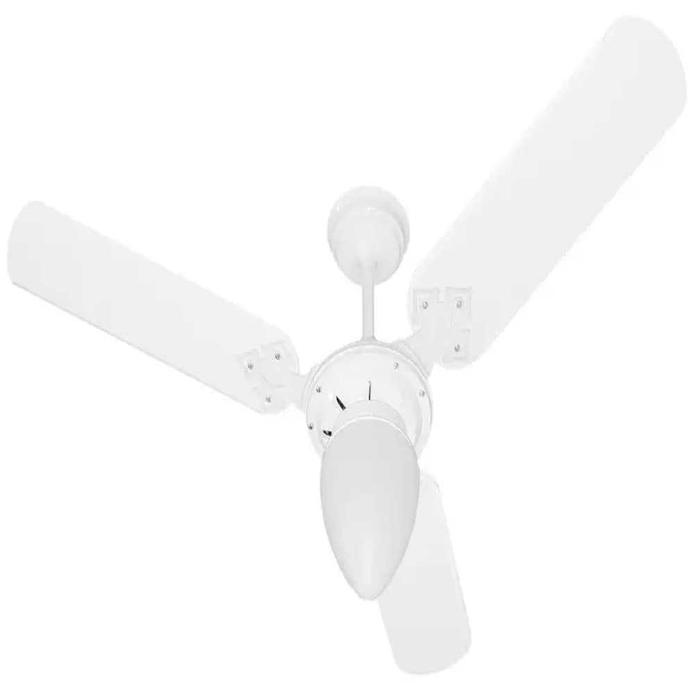 Ventilador De Teto Super Delta Com Lustre Br  Branco Diâmetro 95 Cm Material Das Pás Mdf 127V