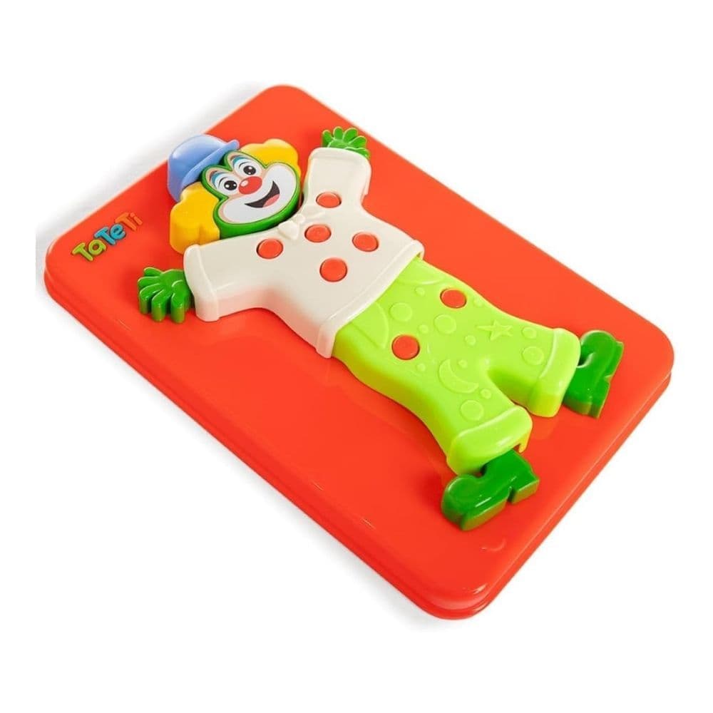 Brinquedo Educativo Monta Palhaco 12 Peças Tateti