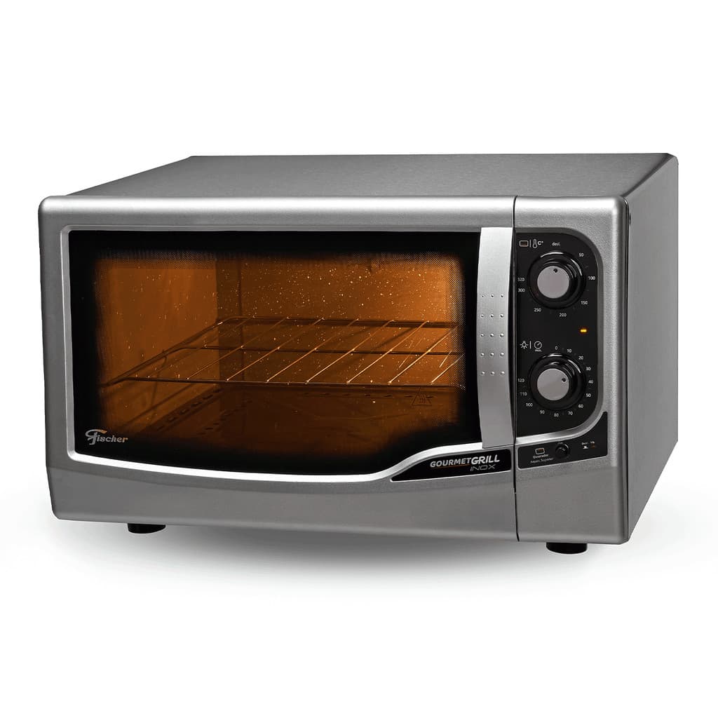 FORNO ELETRICO FISCHER GOURMET GRILL BANCADA 44L INOX GII 127V