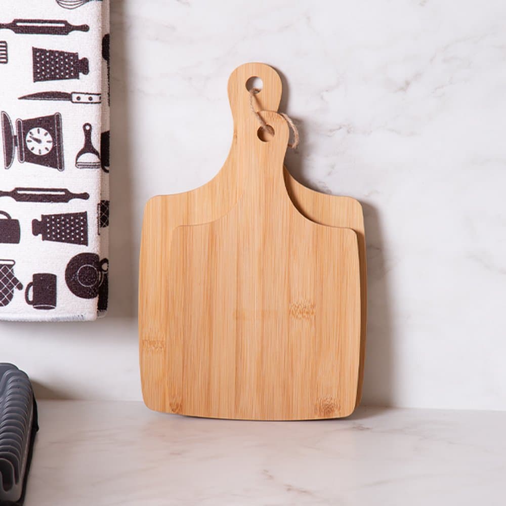 Conjunto 2 Tábuas Para Corte de Bambu - Lyor