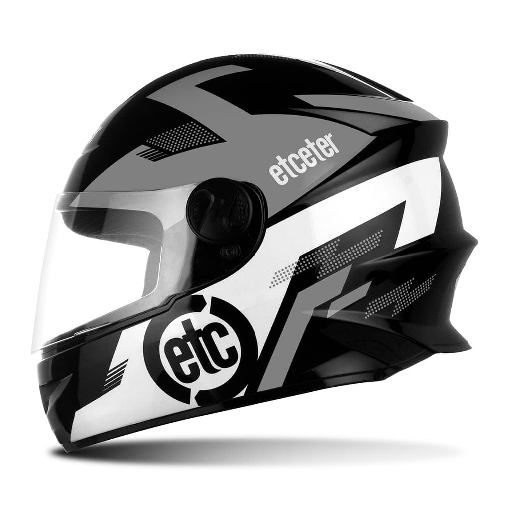 Capacete Fechado Infantil Etceter Kids Obrigatório Moto