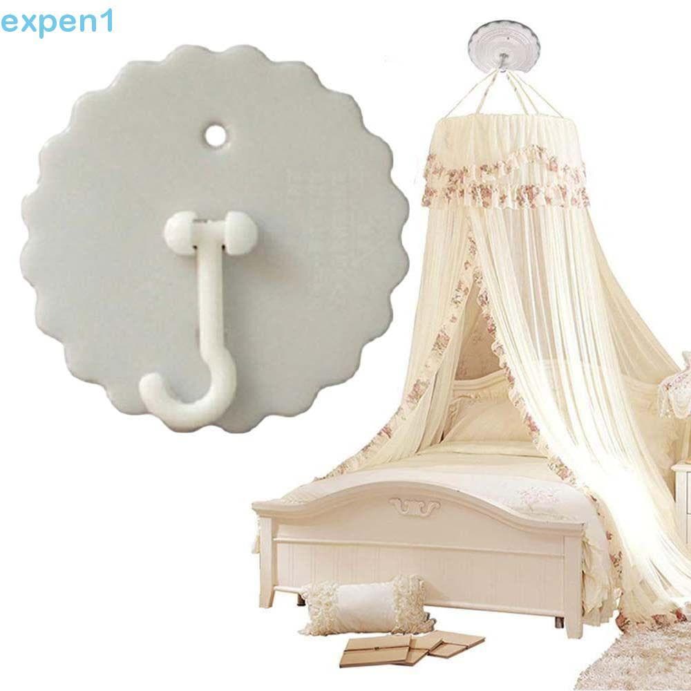EXPEN Mosquiteiro Cabide Varanda PP Ganchos De Chão Guarda-Roupa Doméstico Com Parafusos E Fita Suporte De Parede