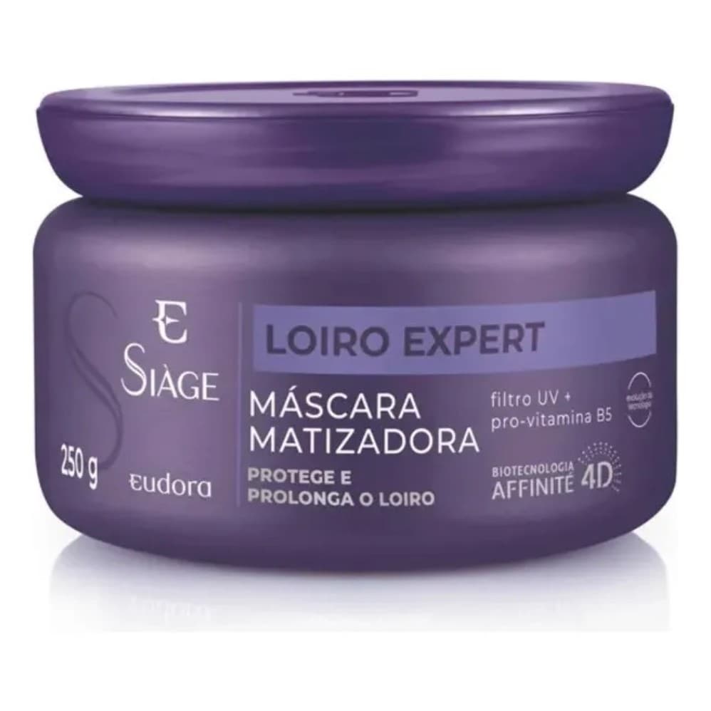 Máscara Matizadora Eudora Siàge Loiro Expert 250g