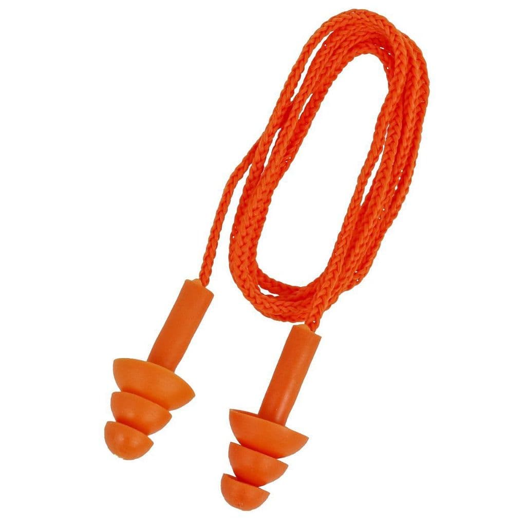 Protetor Auricular Borracha CG38K + Cordão Carbografite