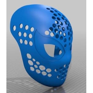 Faceshell Homem-Aranha De Volta ao Lar - Máscara 3D Cosplay Tamanho Real