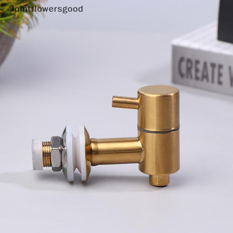 JTFG 304 Torneira De Aço Inoxidável Água Para Cerveja Suco Bebida Barril Vinho Dispensador 16mm GD