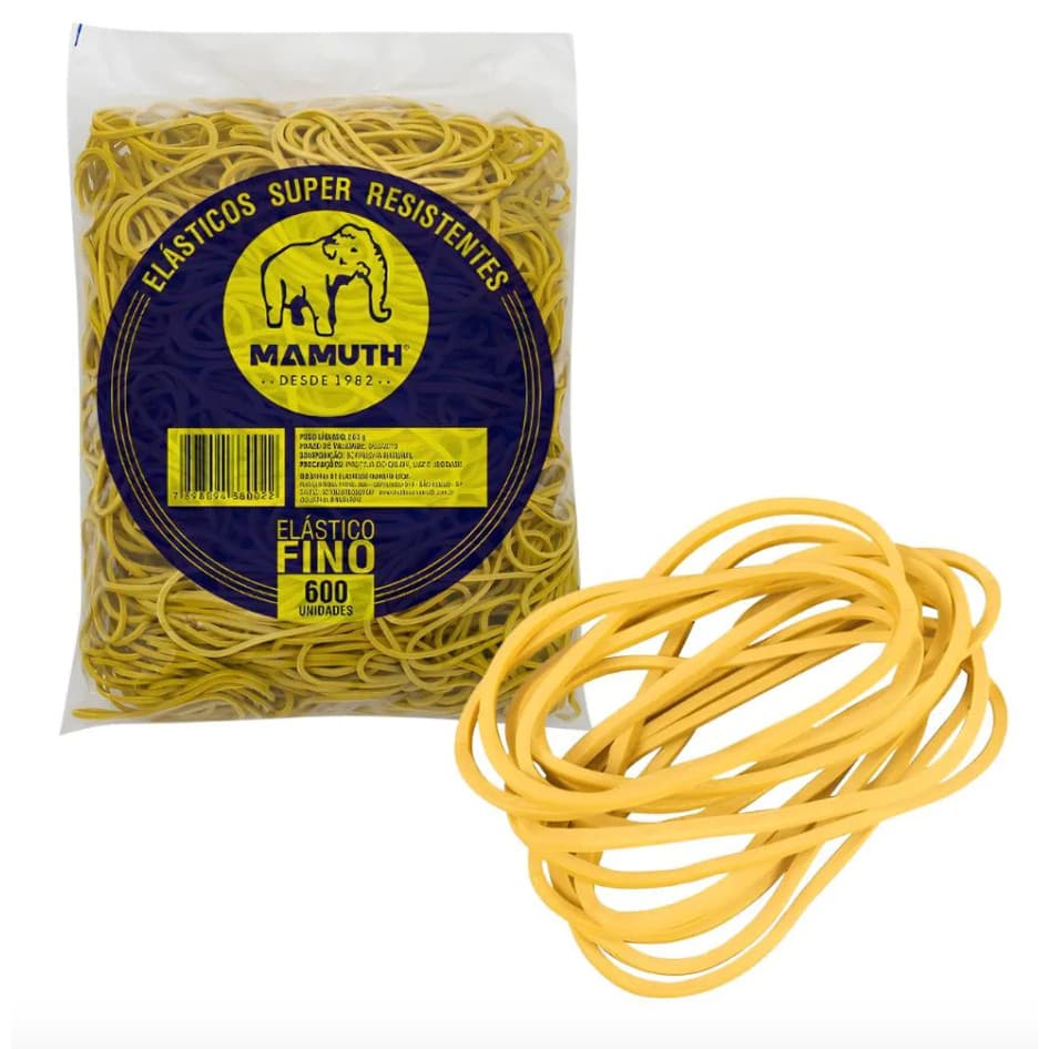 *ELÁSTICO 1 KG - 1.200 UNIDADES - MAMUTH