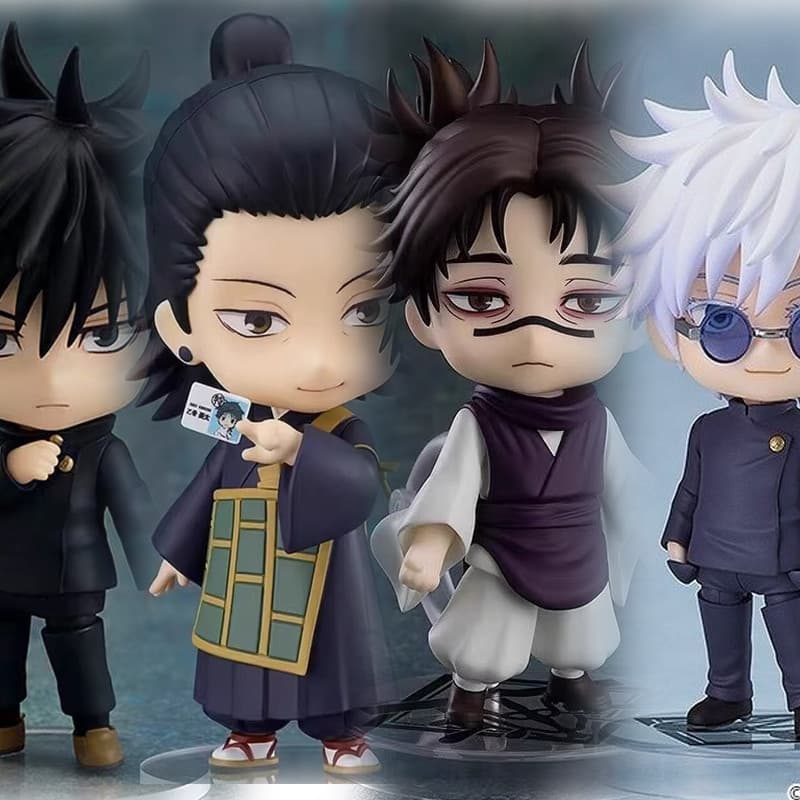 Jujutsu Kaisen Nendoroid Zhu Zong 2290 #     Figura de Ação Okuetsu Gojo Satoru Gaiba Gotou Suguru 2BKA
