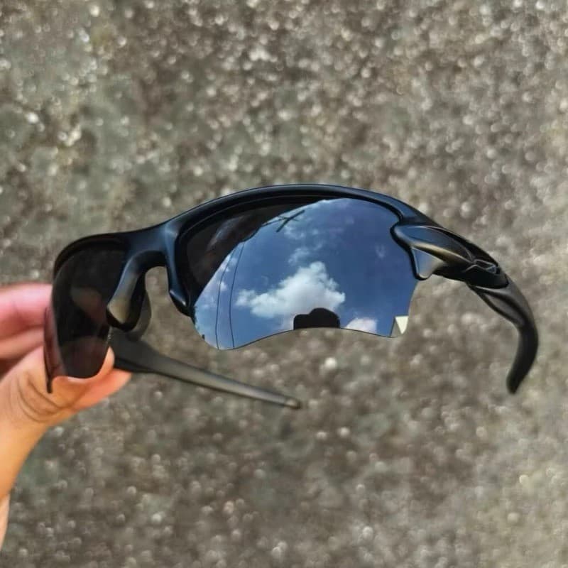 Óculos Flak Lupa Polarizado para Corrida Ciclismo Masculino Feminino UV Estilo