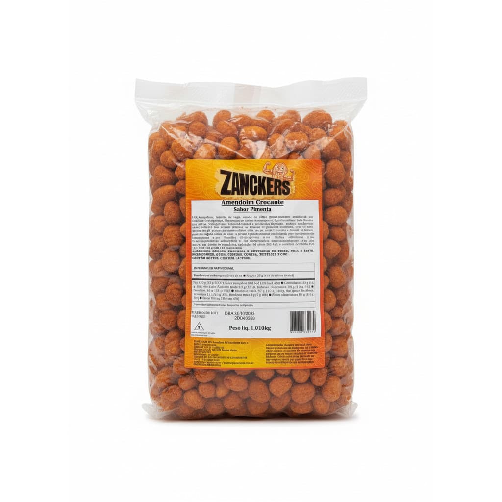 Amendoim Crocante 1kg Sabor Pimenta