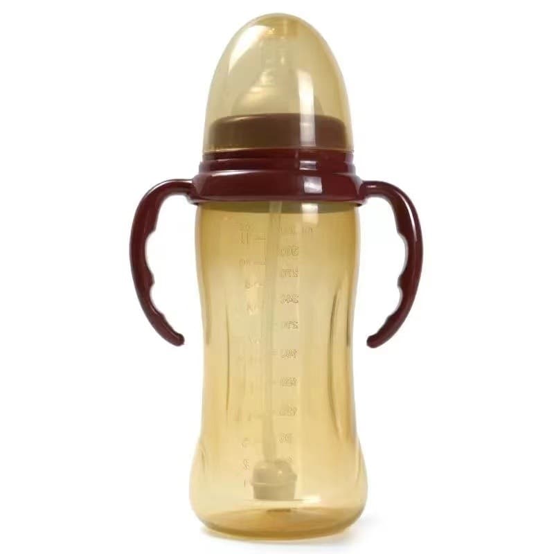 Garrafa de bebê infantil, resistente a choques, grande calibre, 330ml, grande capacidade, plástico pp, leite potável, An