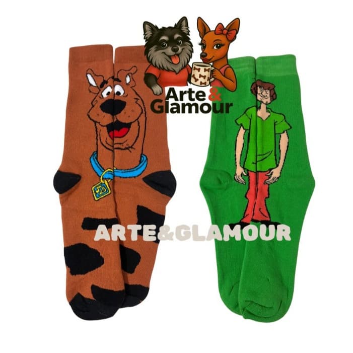 Meia Divertida Scoobydoo | TAM 33 A 42