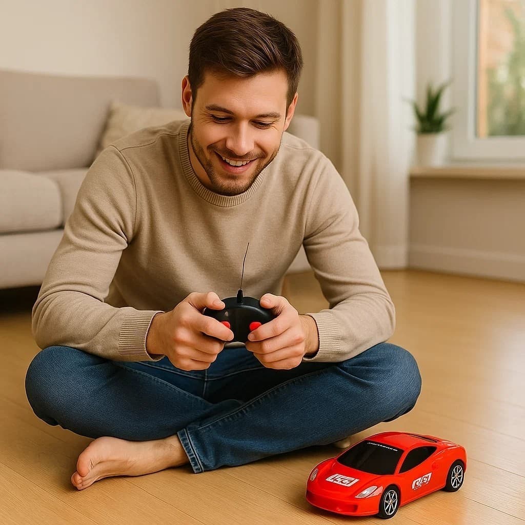 Carrinho Speed Racing Controle Remoto 2 Funções Sortido Menino Diversão
