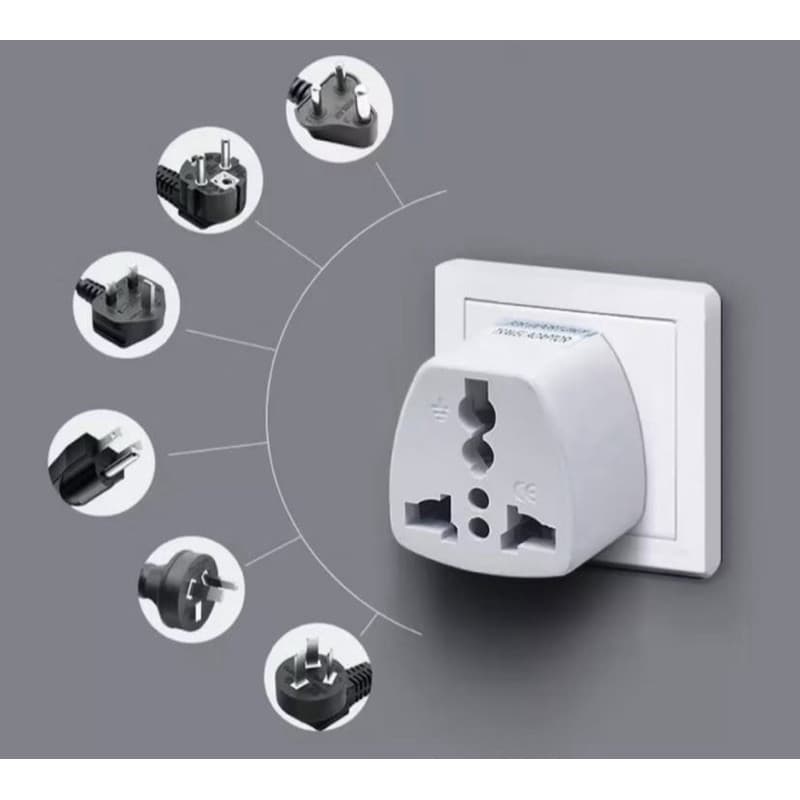 Adaptador Tomada Universal Padrão Europeu muito bom em tomadas Ps4/ Ps3/ Xbox Carregadores Notebooks