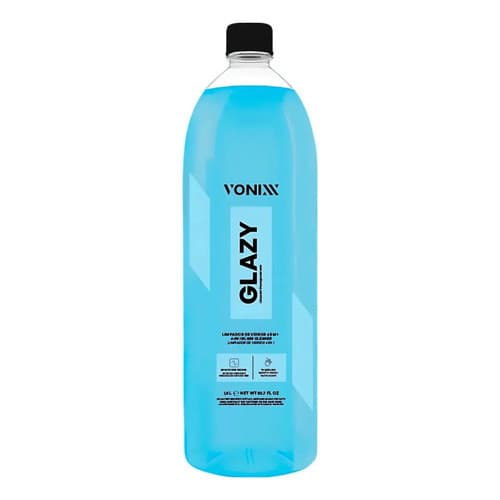 Glazy Vonixx 1,5L Limpa Vidros 4 em 1 Redutor de Riscos Profissional