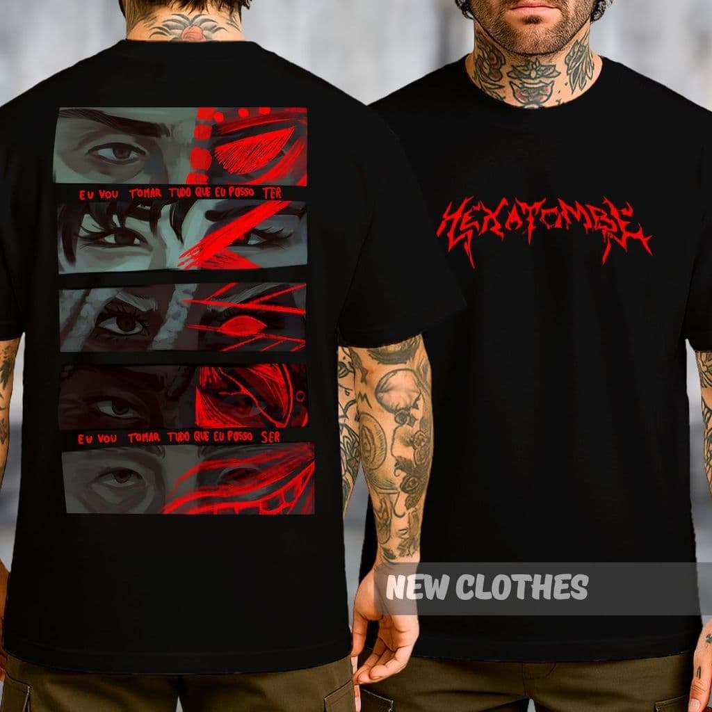Camiseta Hexa RPG Tombe Ordem Paranormal Ritual Submundo Ocultismo Nova Campanha d20